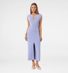 Aster Hook and Eye Detail Midi Dress