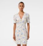 Berna Petite Printed Mini Dress