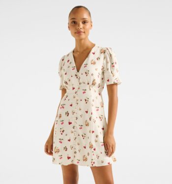 Berna Printed Mini Dress