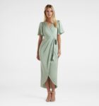 Carolina Satin Midi Dress
