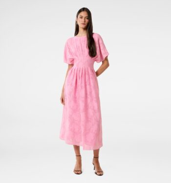Eve Jacquard Seam Midi Dress