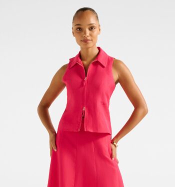 Felicity Zip Front Halter