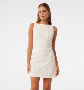 Finlay Floral Texture Mini Dress