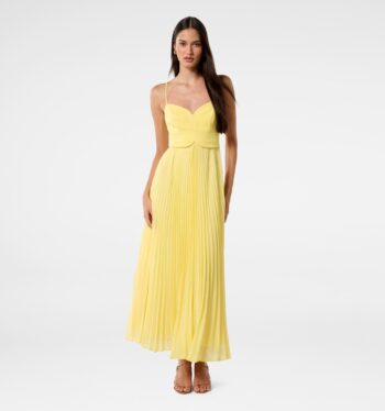 Hartford Pleated Midi Dress