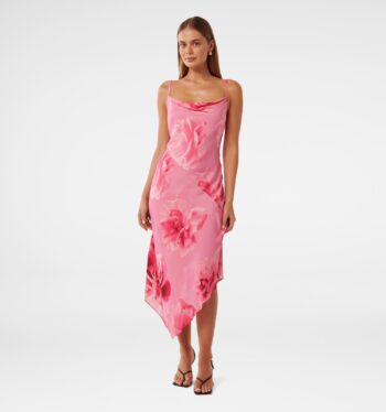 Henley Asym Slip Dress