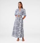Rhiannon Embroidered Midi Dress