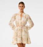 Rhys Petite Fluted Mini Dress