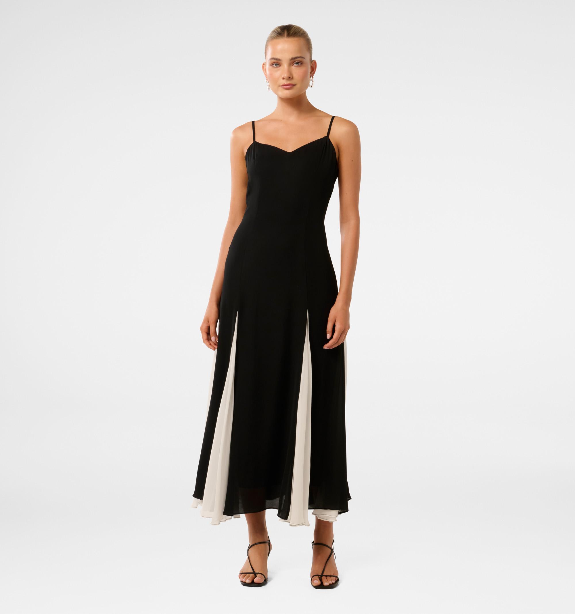 Dahlia Contrast Godet Maxi Dre