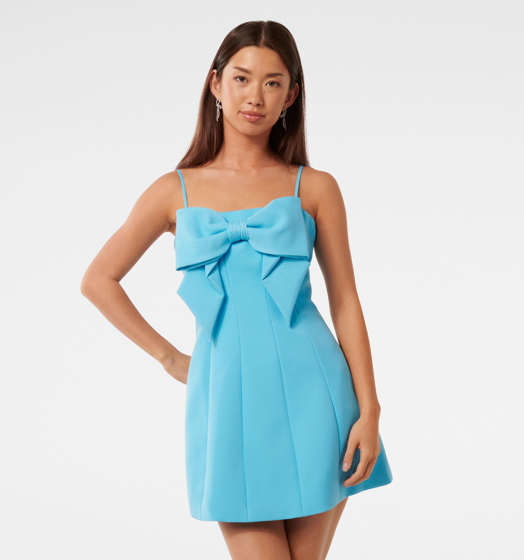 Hayley Bow Front Mini Dress