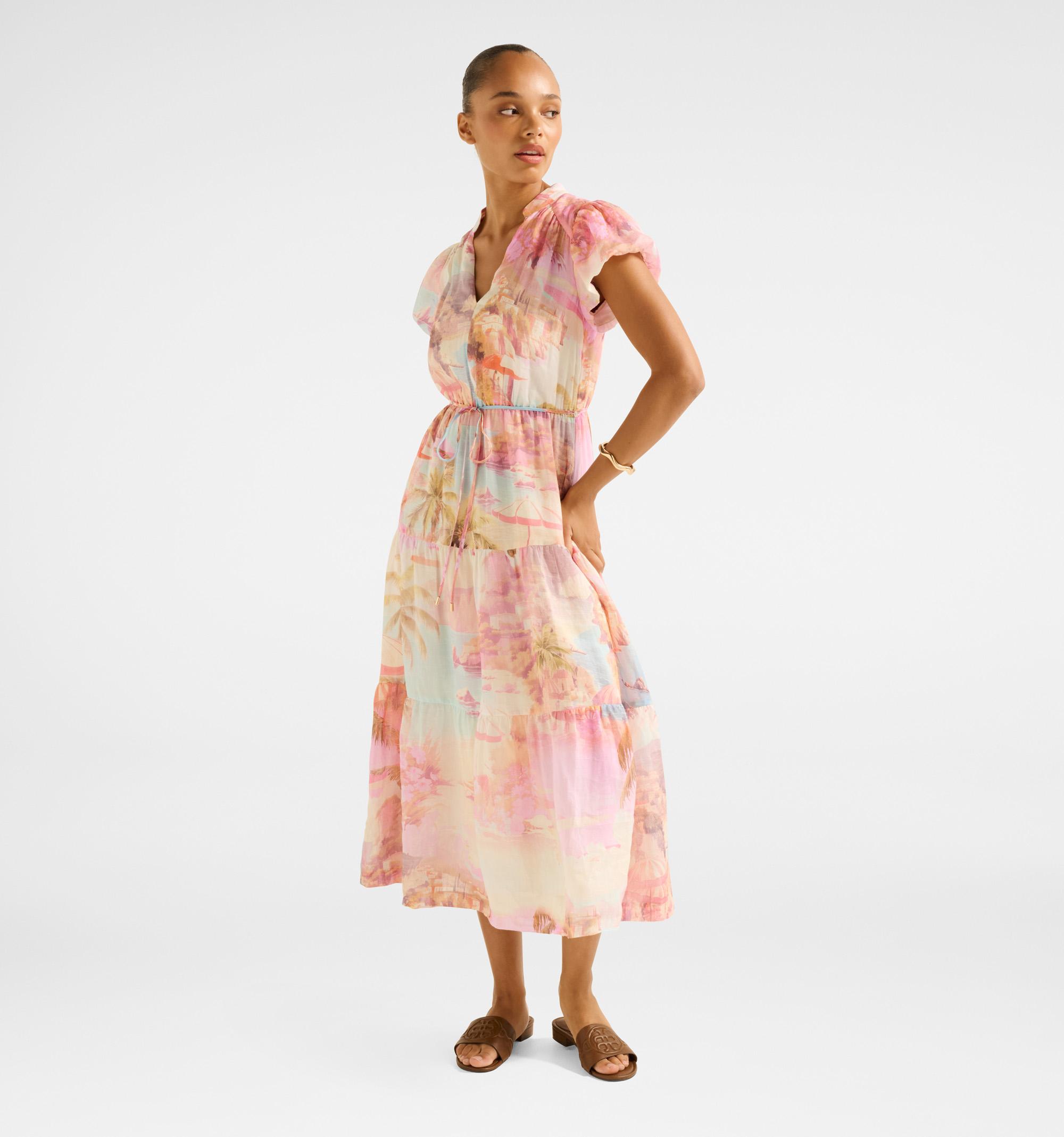 Jacqueline Puff Sleeve Tiered