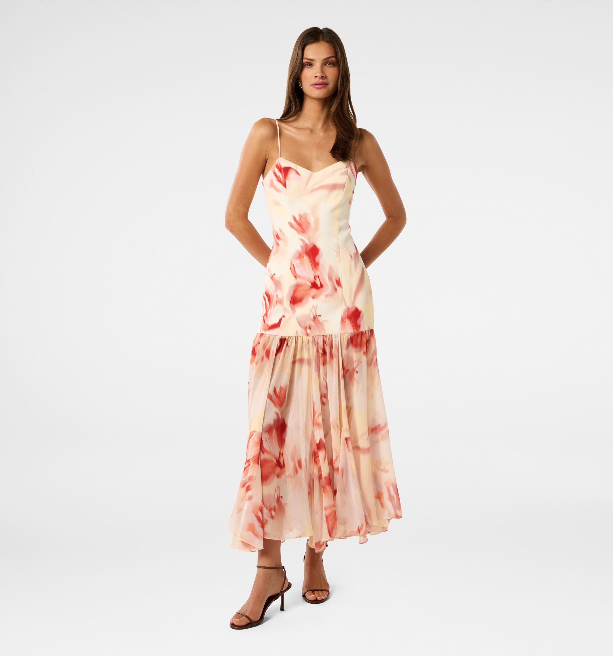 Luca Dropped Waist Maxi Dress