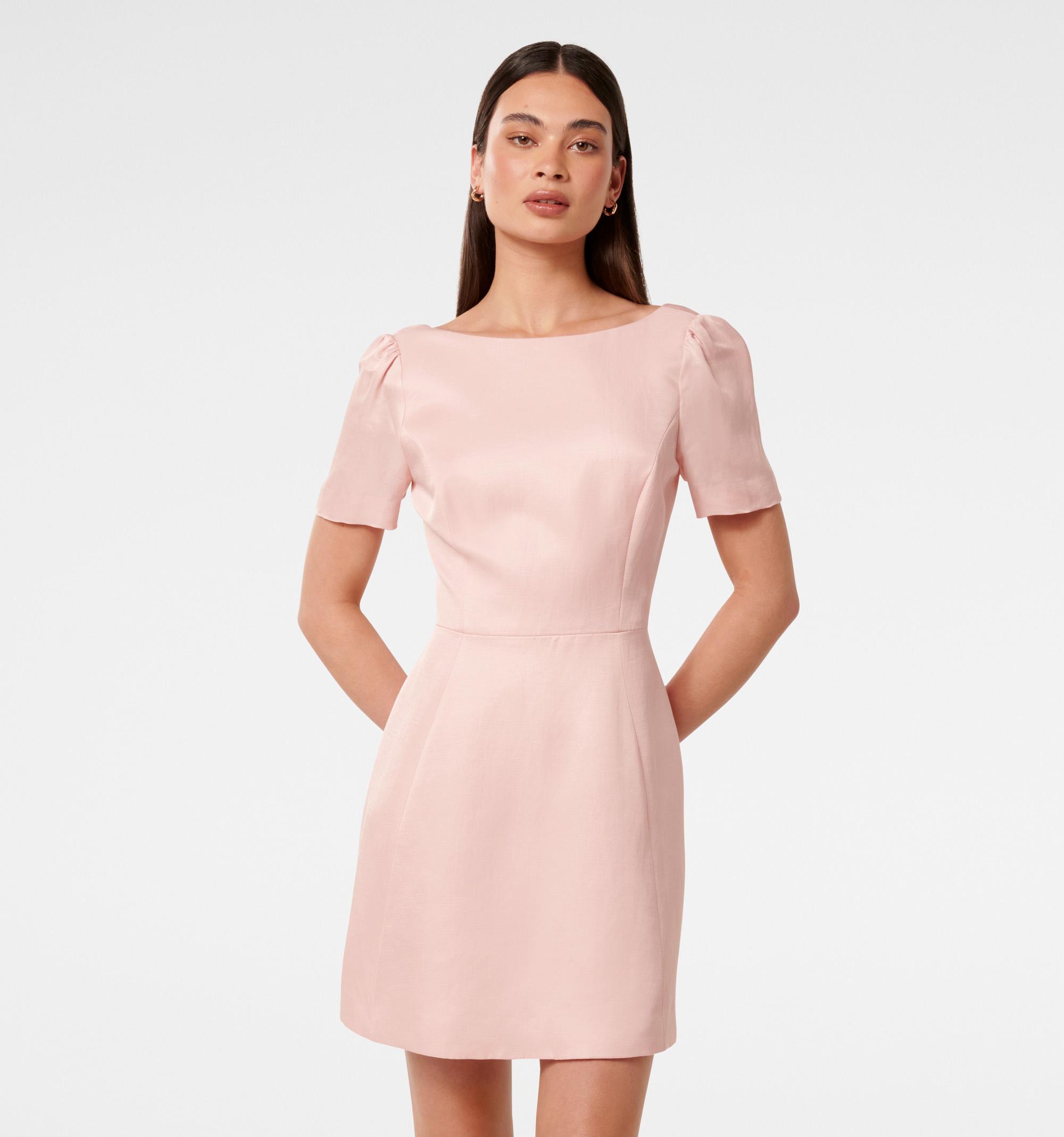 Simone Bow Back Mini Dress